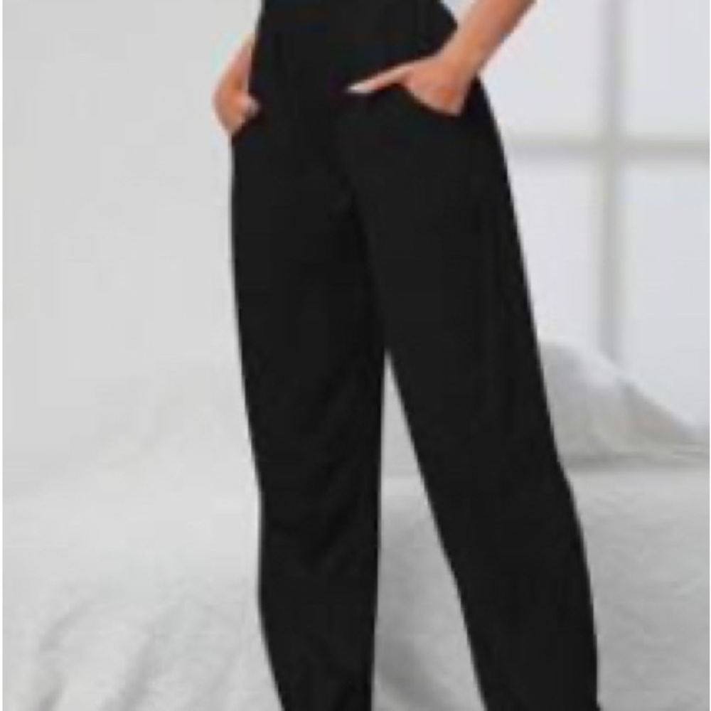Elegant Black Women's Jumpsuit